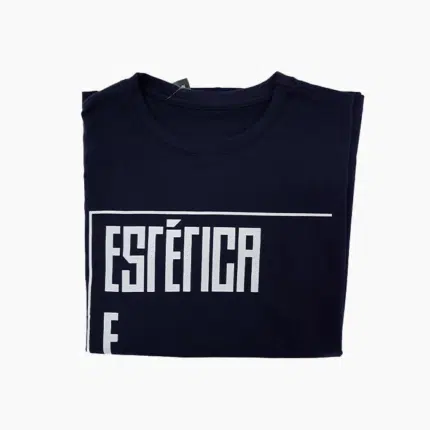 Camisa Estética Azul Marinho Masculino