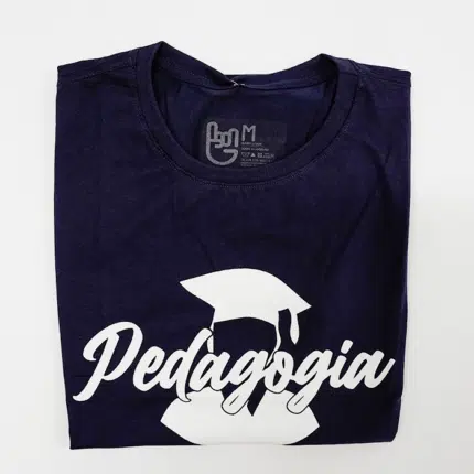 Camisa Pedagogia  Azul Marinho Masculino