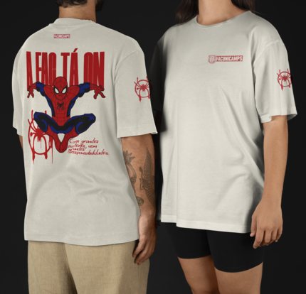 PRÉ-VENDA CAMISETA HOMEM ARANHA - EDIÇÃO LIMITADA FAC TÁ ON